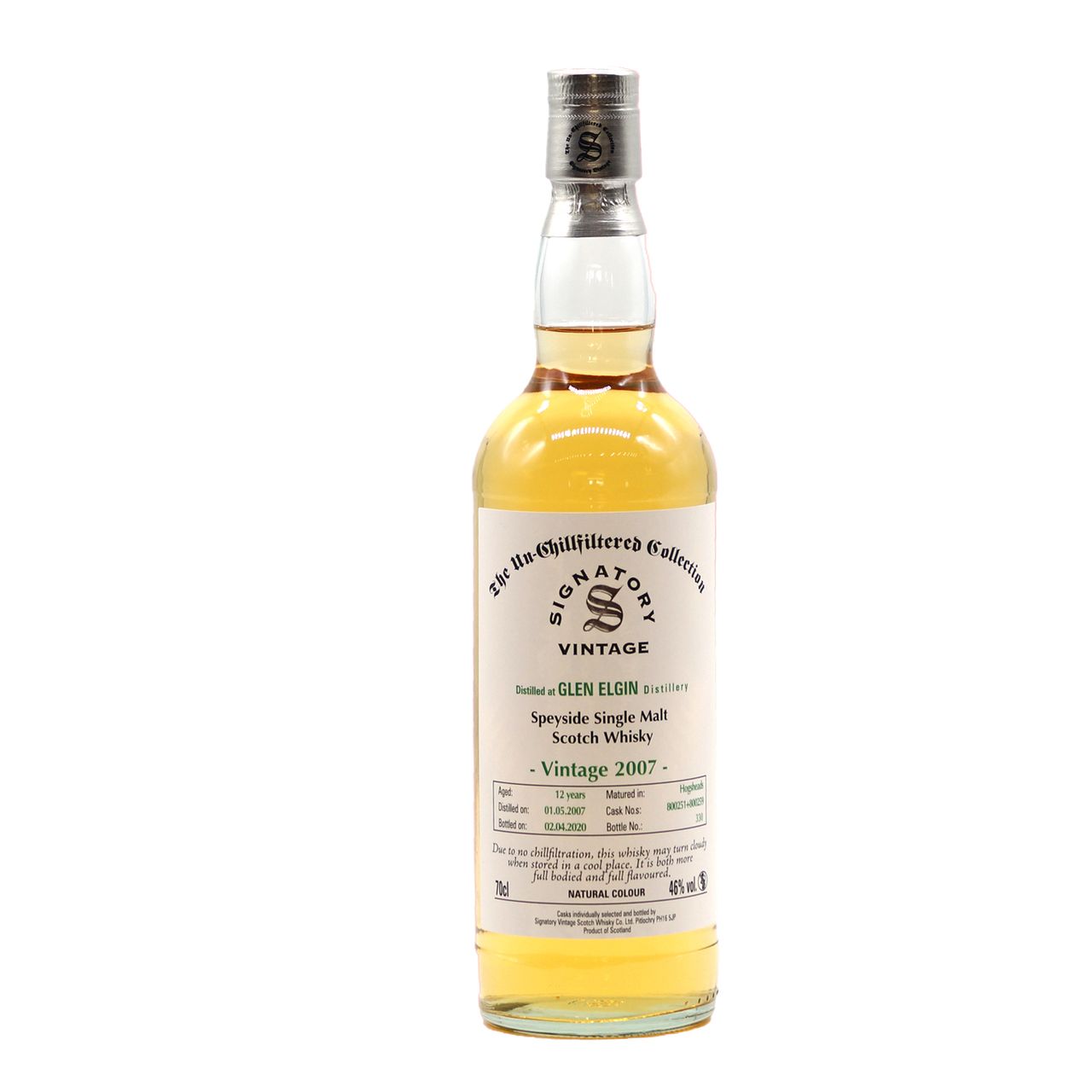 Glen Elgin 2007/12 Jahre Signatory