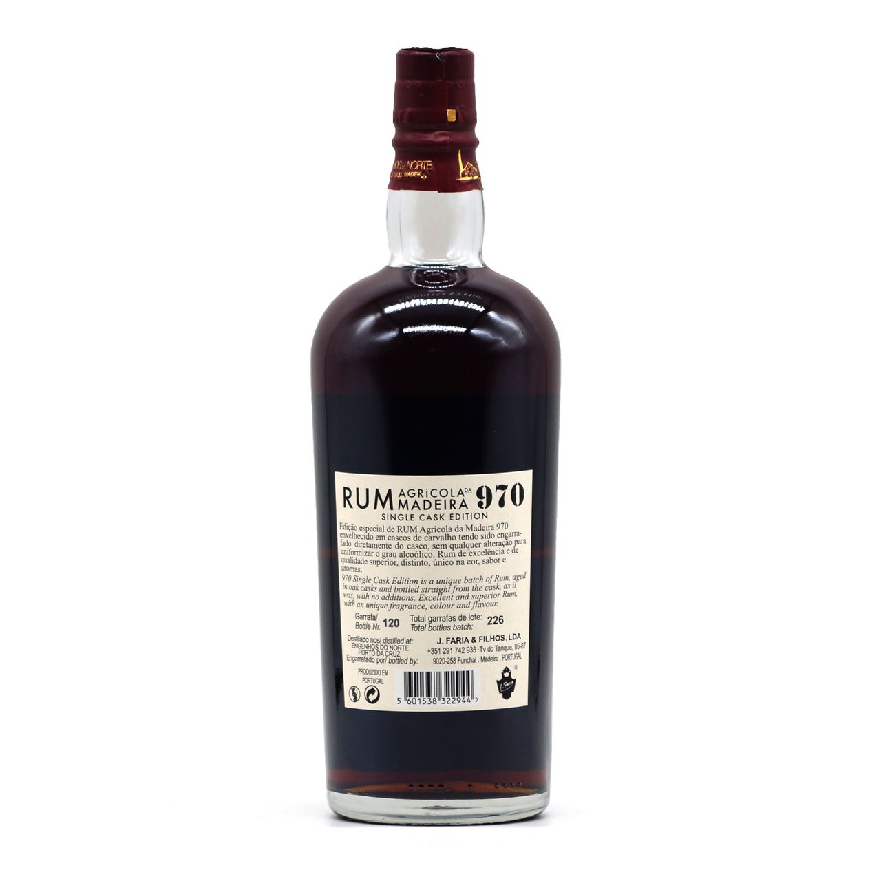 Single Cask Madeira Rum 970