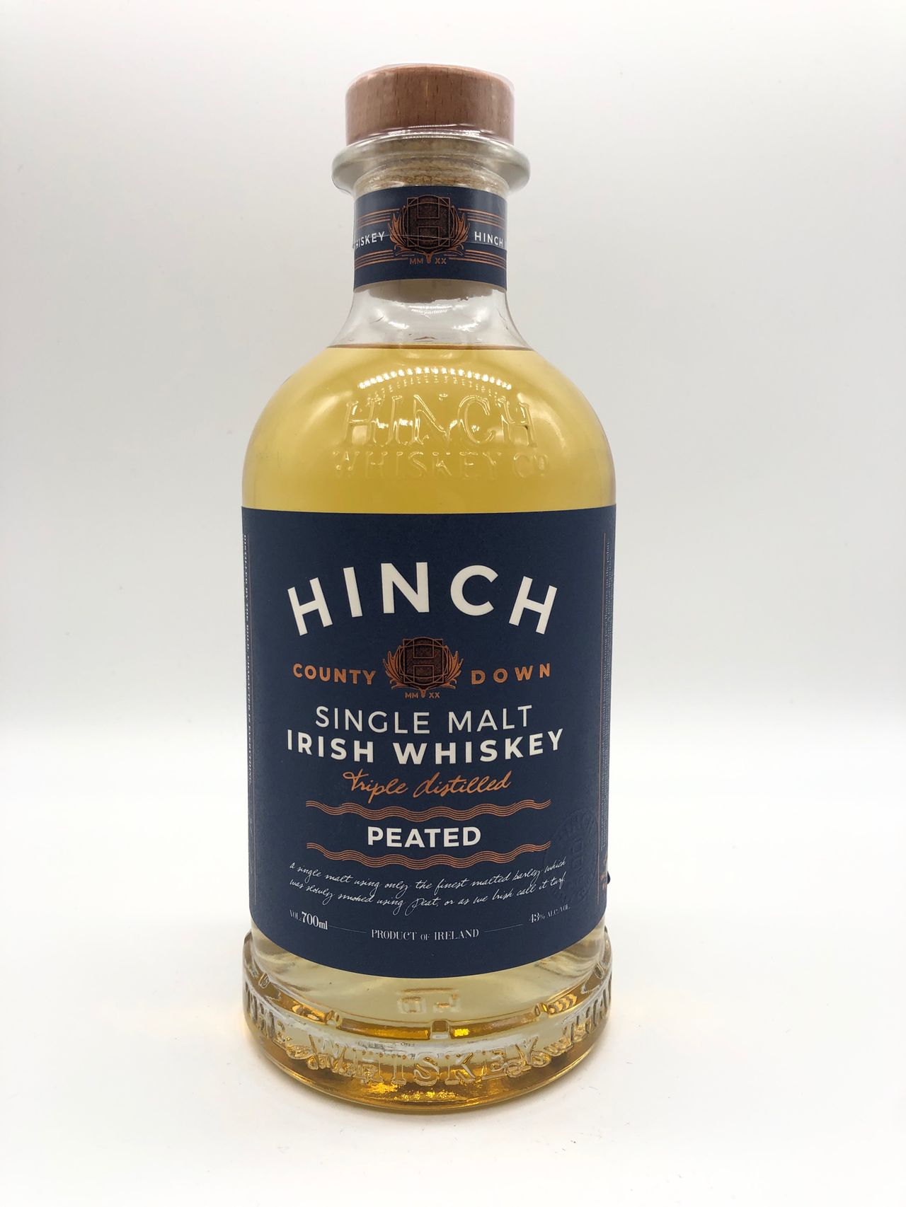 Hinch Peated Irish Single Malt Whiskey 