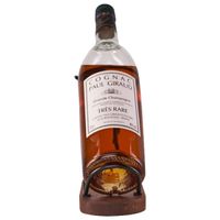 Flaschenhalter Dunkles Holz mit Bügel