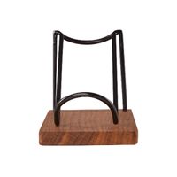 Flaschenhalter Helles Holz mit Bügel