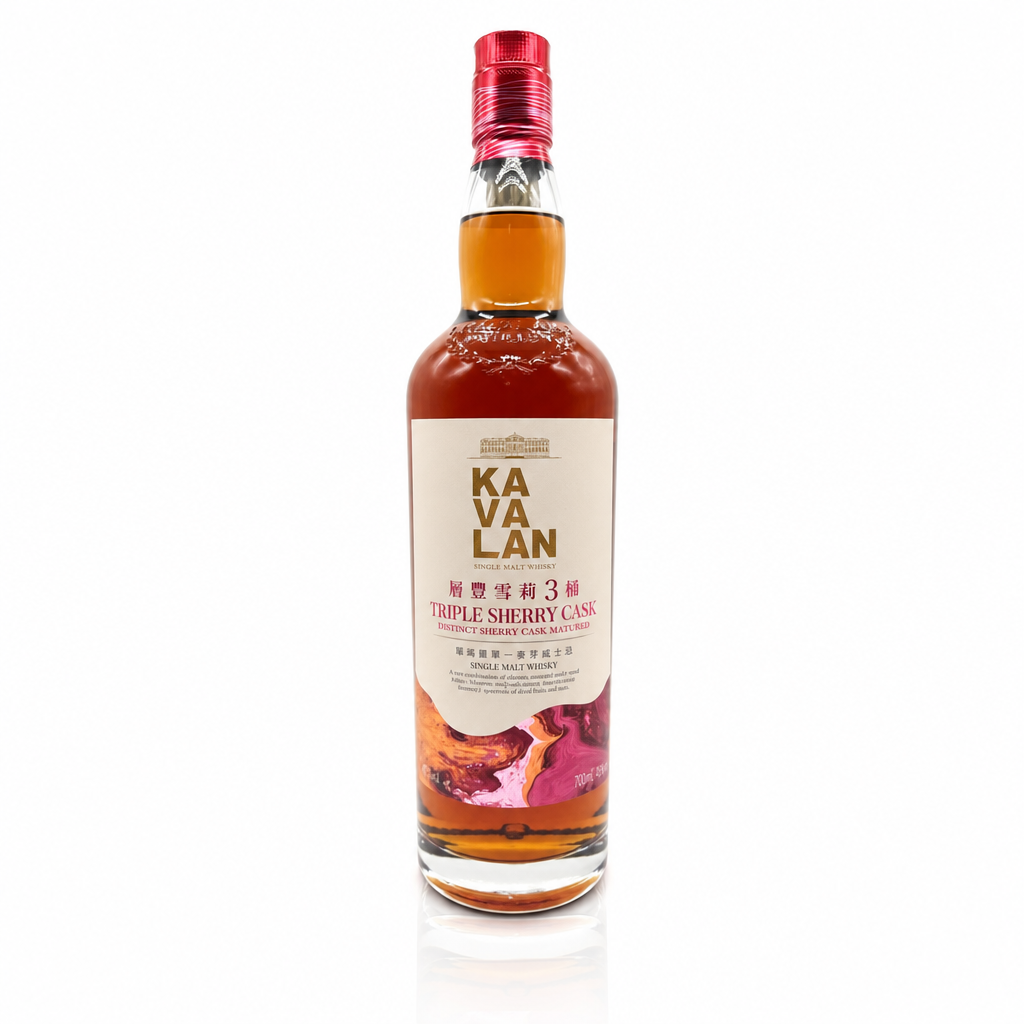 Kavalan Triple Sherry Cask Single Malt Whisky, 50 cl