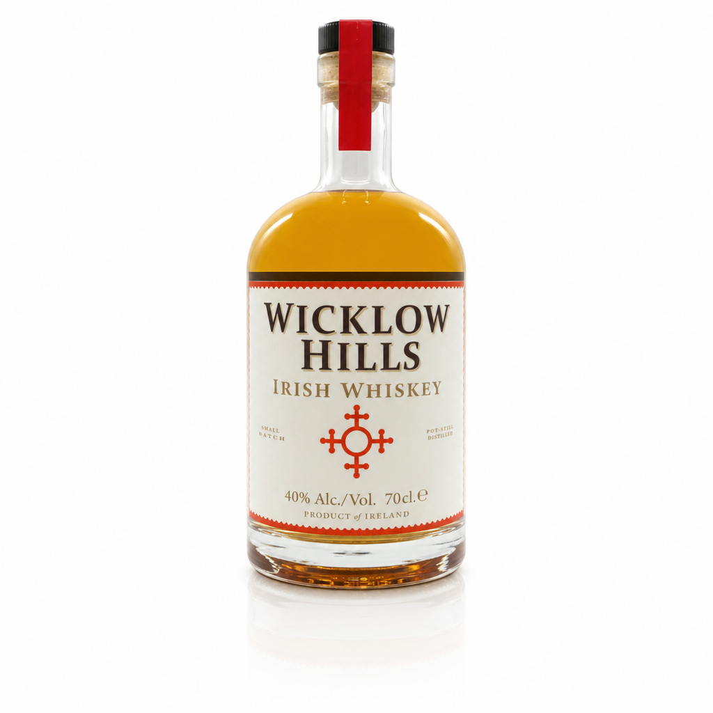 Flasche Wicklow Hills Irish Whiskey, 40% Alkohol, 70 cl.