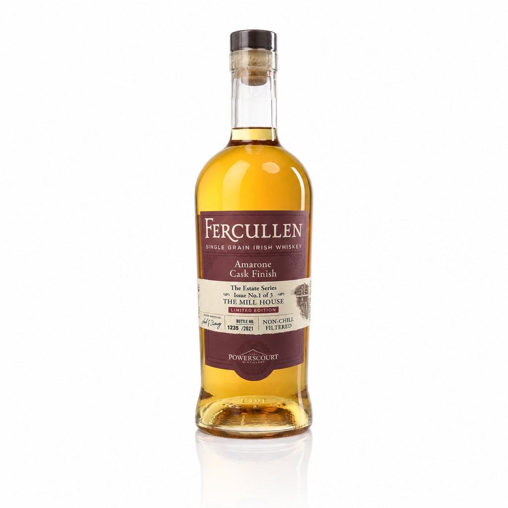 Fercullen Single Grain Irish Whiskey, Amarone Cask Finish, 70cl.