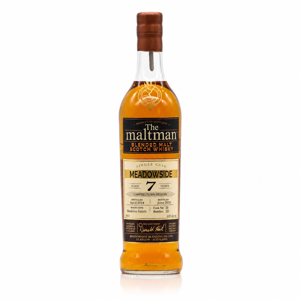 Meadowside 7 Jahre (Campbeltown Blended Malt) Madeira Finished