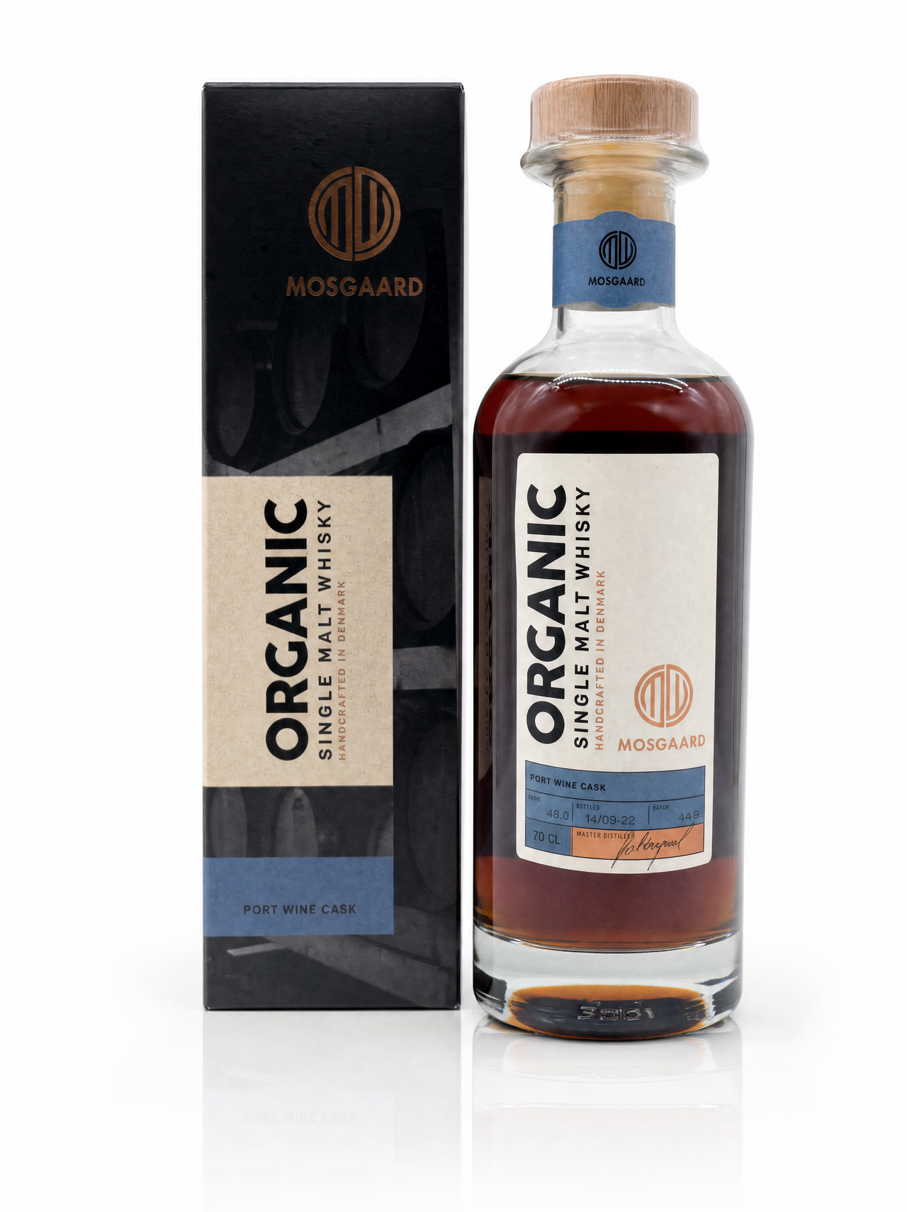 Mosgaard Organic Single Malt Port Wine Cask
